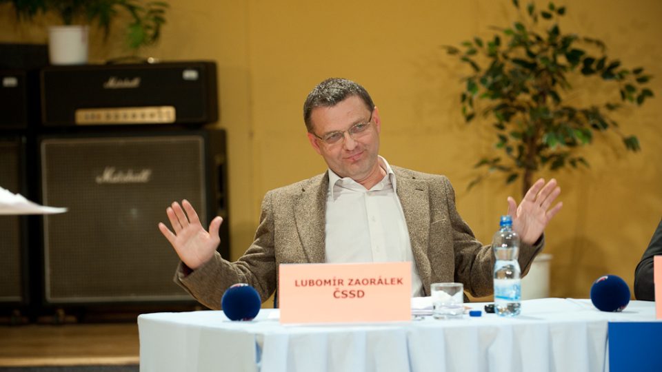 Volební diskuze s Martinem Veselovským v budově Českého rozhlasu v Ostravě dne 20.5.2010