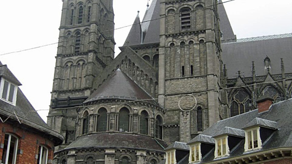 Katedrála v belgickém Tournai