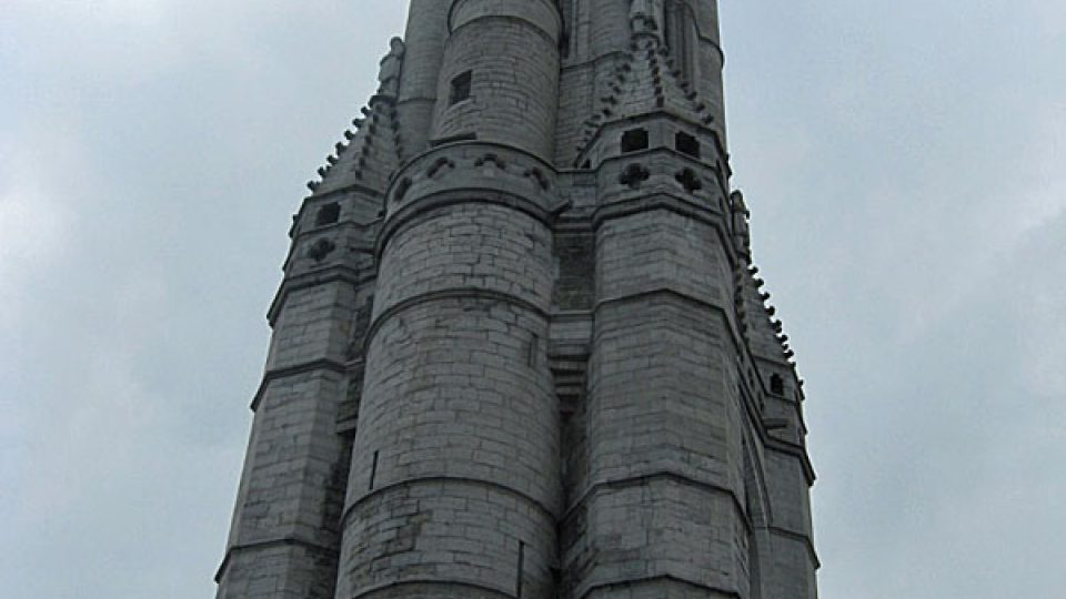 Zvonice v belgickém Tournai