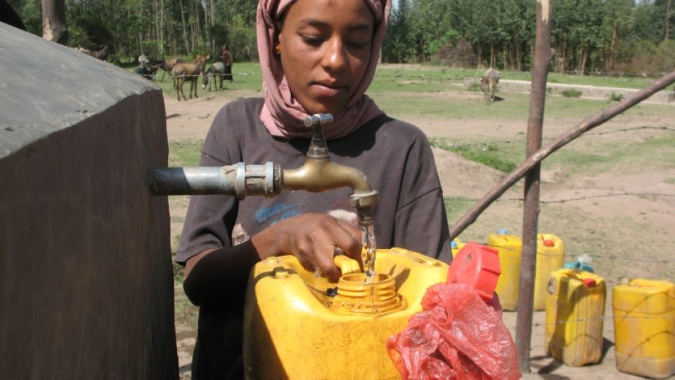 Humanitární pomoc v okrese Alaba – pitná voda a hygiena