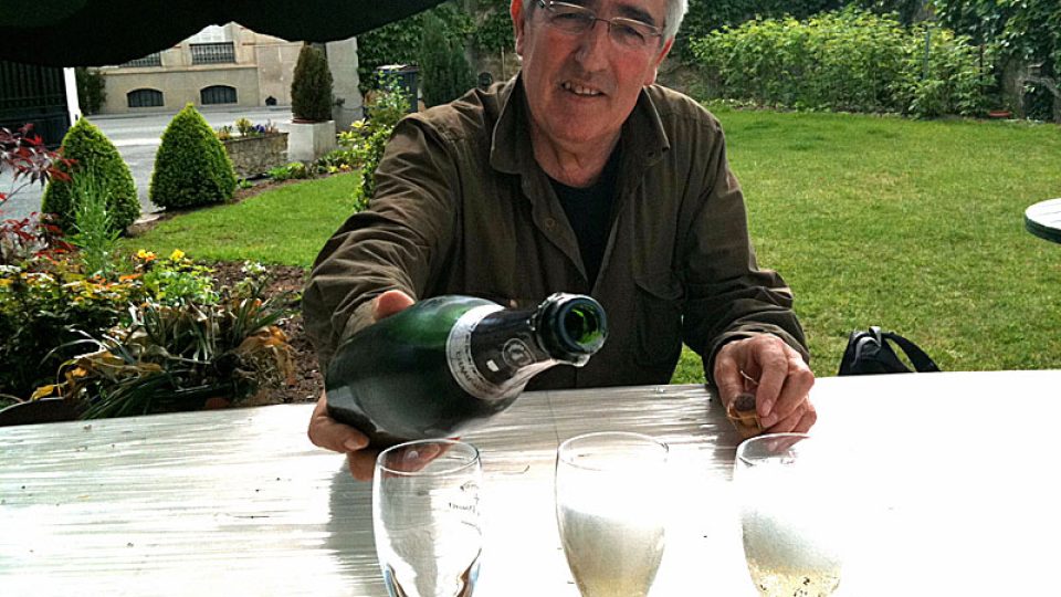 Výrobce šampaňského Jean-Pierre Floquet
