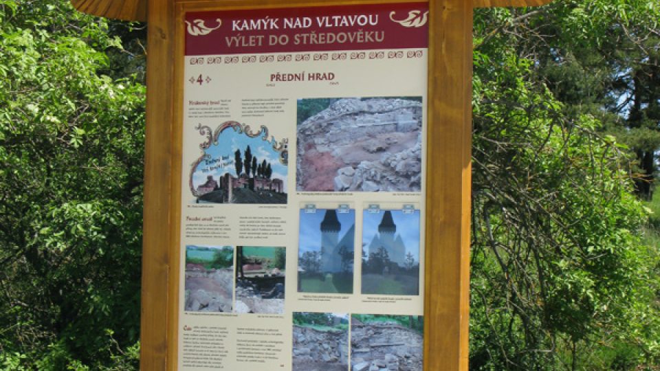 Kamýk nad Vltavou v červnu 2010