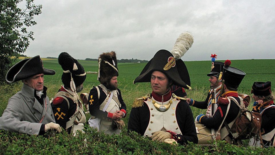 Češi na bitevním poli u Waterloo