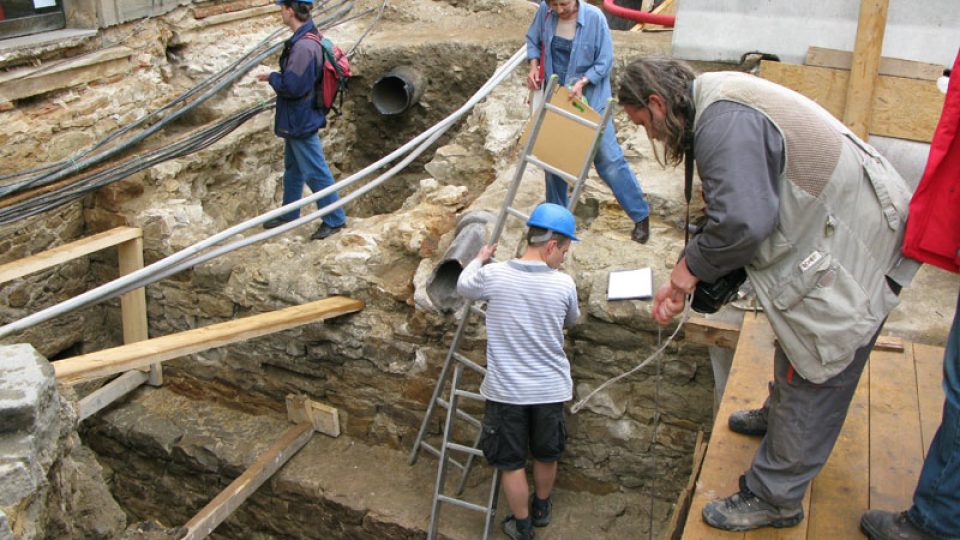 Archeologický průzkum ukotvení Karlova mostu