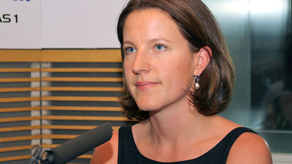 Karolína Peake z Věcí veřejných | foto: Šárka Ševčíková Karolína Peake z Věcí veřejných