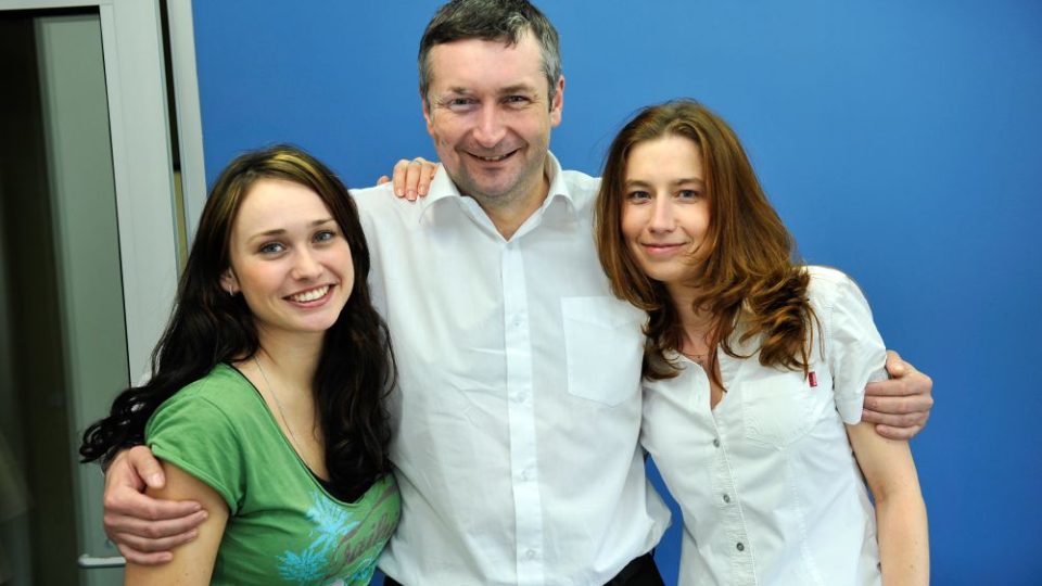 Monika Pytlíková, Petr Hladík a Blanka Tulisová 