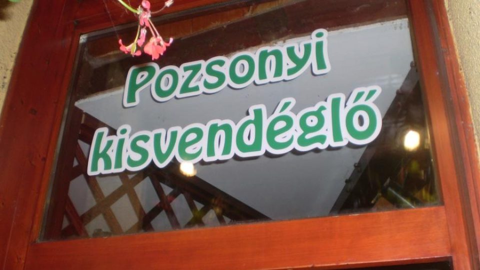 Všechno je "pozsonyské"