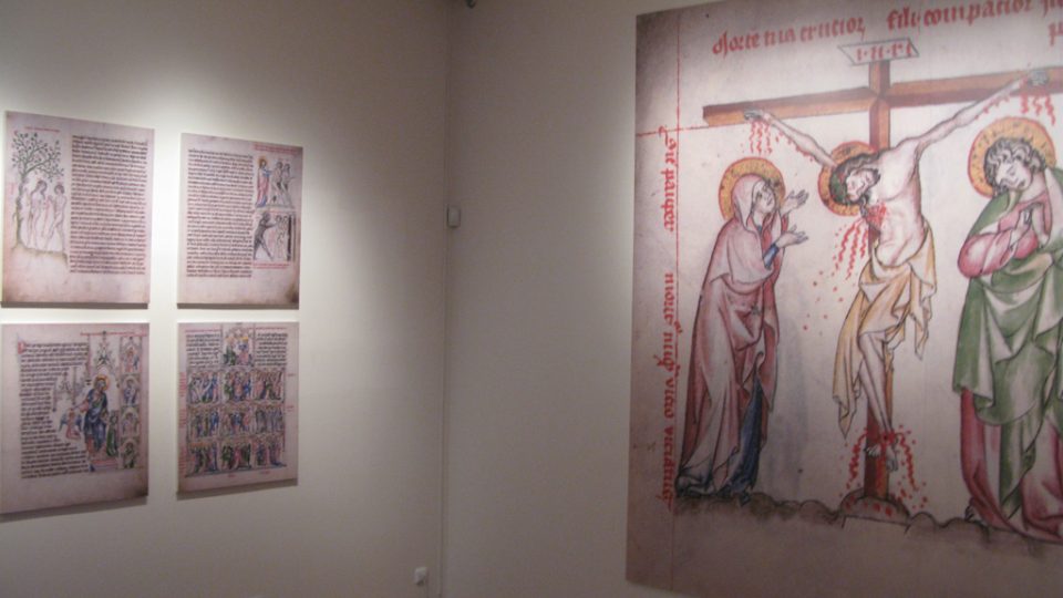 Imitace kaple ve 2. patře výstavy Královský sňatek