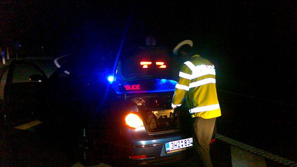 Noční služba dálniční policie
