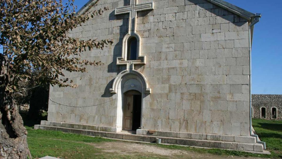 Obnovený klášter Amaras v Náhorním Karabachu září novotou