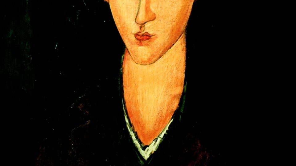 Amedeo Modigliani: Portrait de Marevna 1919 (olej na plátně)