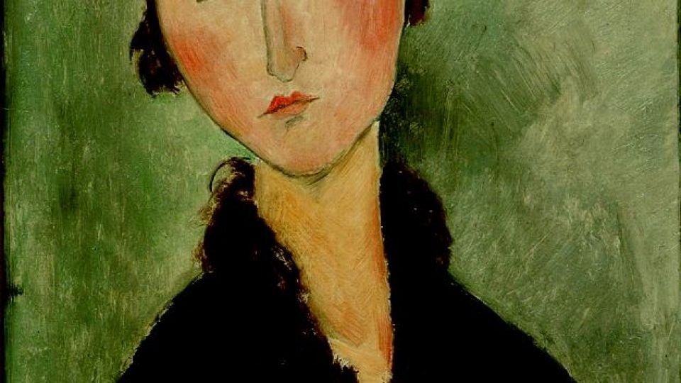 Amedeo Modigliani: Portrait of young Anna 1918-1919 (olej na plátně)