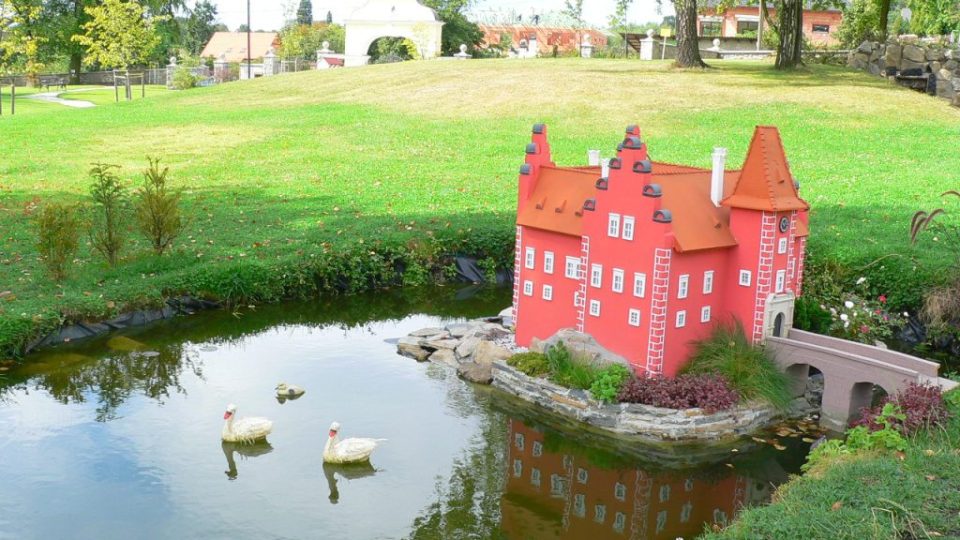 Zámecký park - model - Červená Lhota I