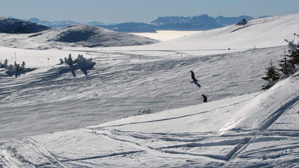 Skiareál Jahorina je tak rozsáhlý, že za celý den nemusíte sjet svah toutéž trasou