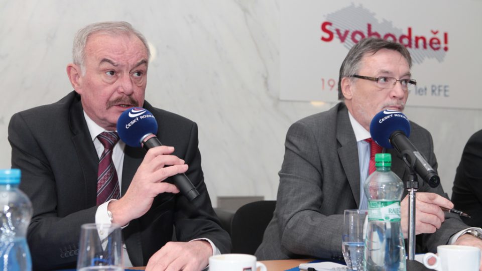 TK Svobodně - zleva Přemysl Sobotka a Peter Duhan