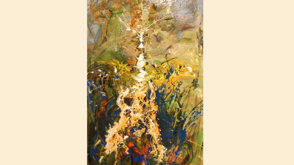 Roman Bartoš: Se dřevem je pařez (syntetika a olej na plátně, 100 x 160 cm, 2010) 02277790.jpeg