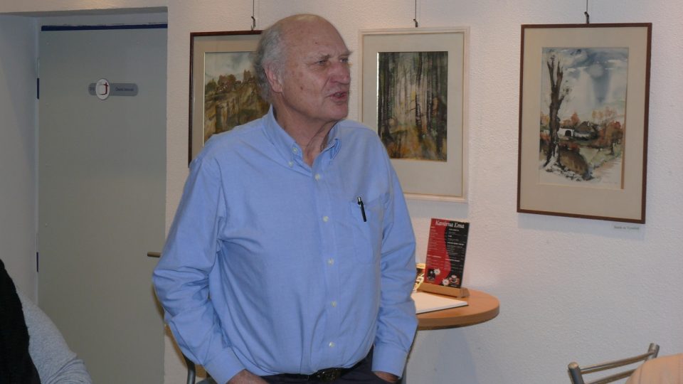 Tomáš Pačes představil akvarely z domova i z ciziny