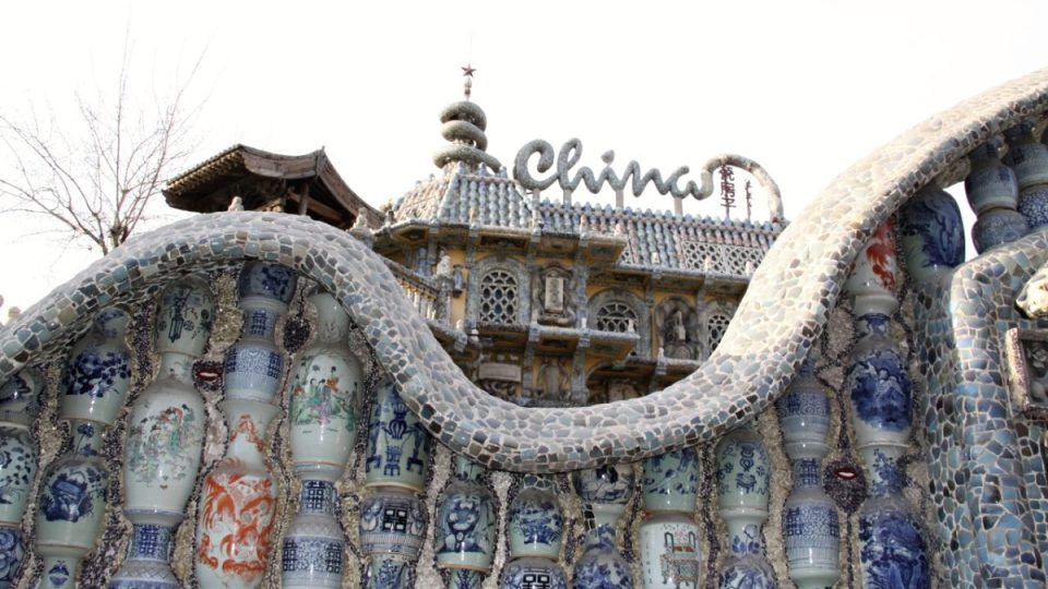 Dům z porcelánu v Tchien-ťinu se rychle stal turistickým lákadlem