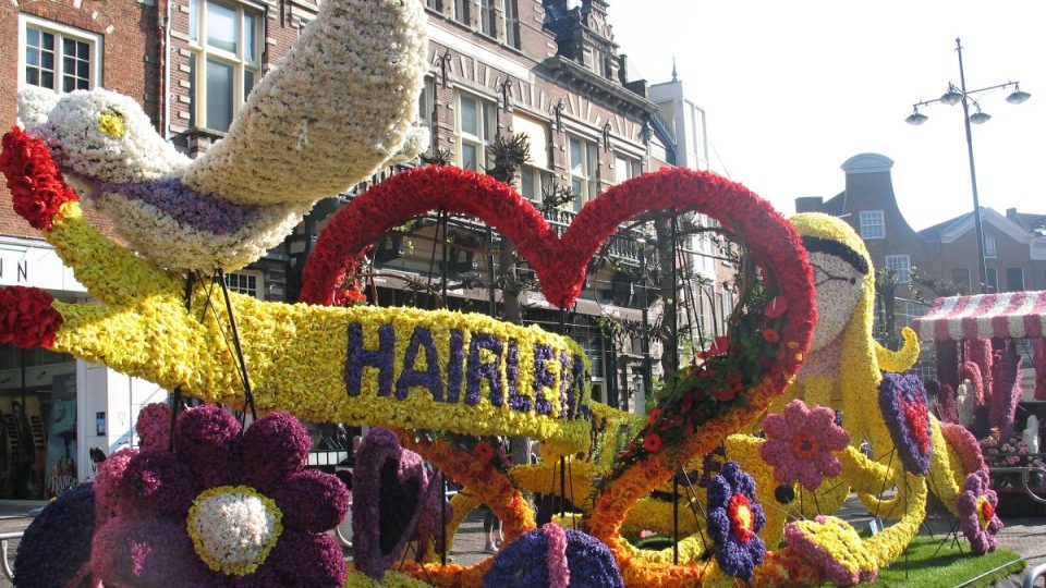 Květinový průvod dorazil do cíle – nizozemského města Haarlem