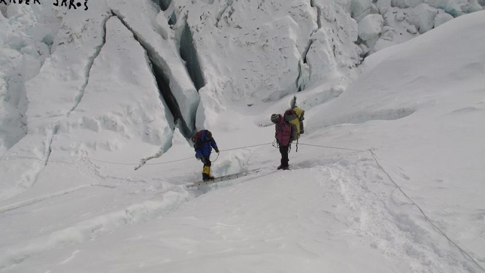 Radek Jaroš na Lhotse