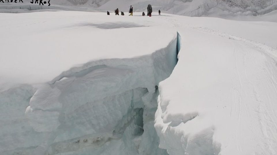 Radek Jaroš na Lhotse