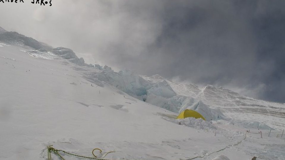 Radek Jaroš na Lhotse