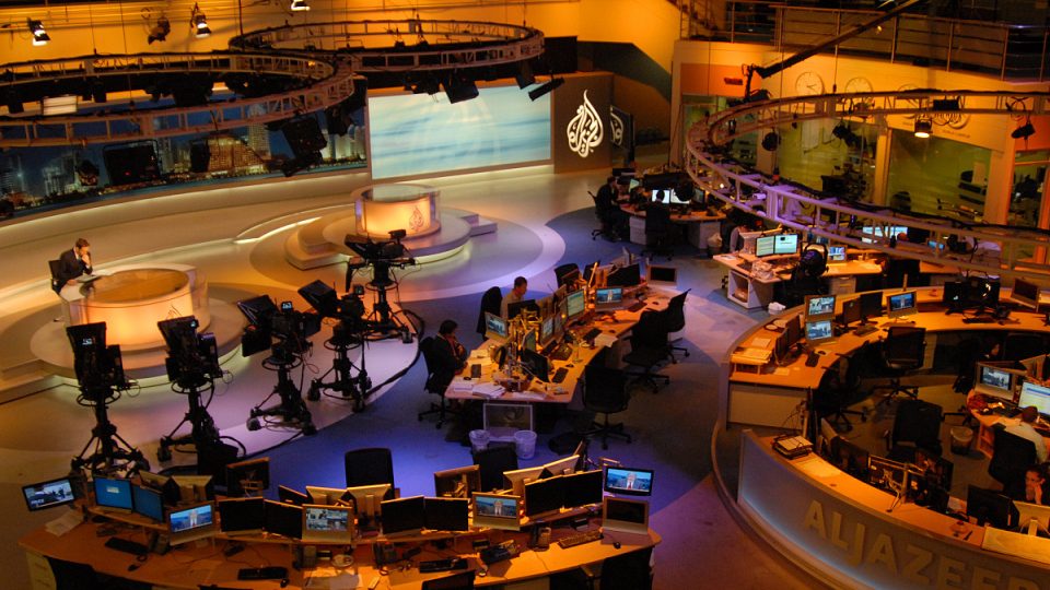 Newsroom anglojazyčné stanice Al Jazeera International