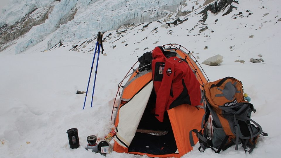 Radek Jaroš na Lhotse