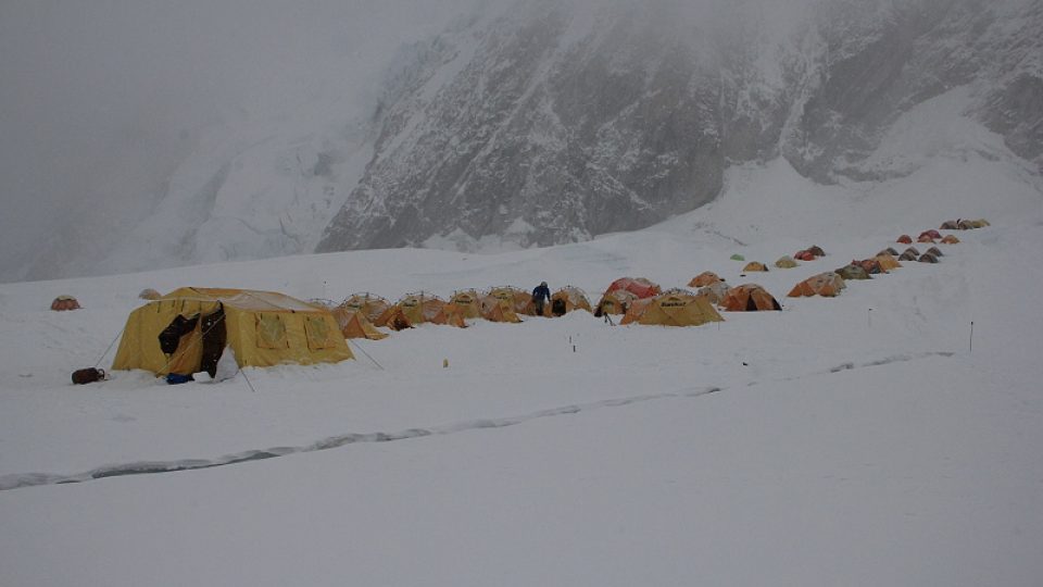 Radek Jaroš na Lhotse