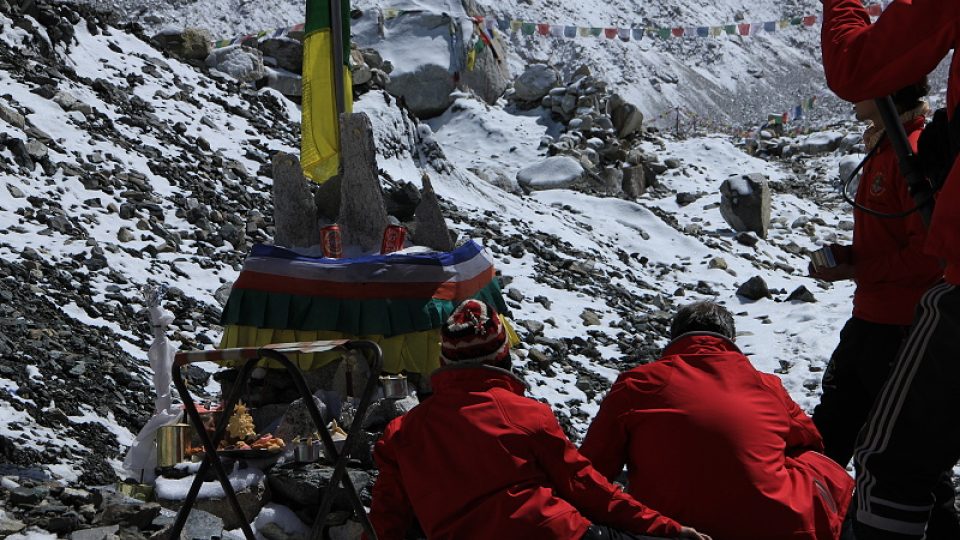 Radek Jaroš na Lhotse