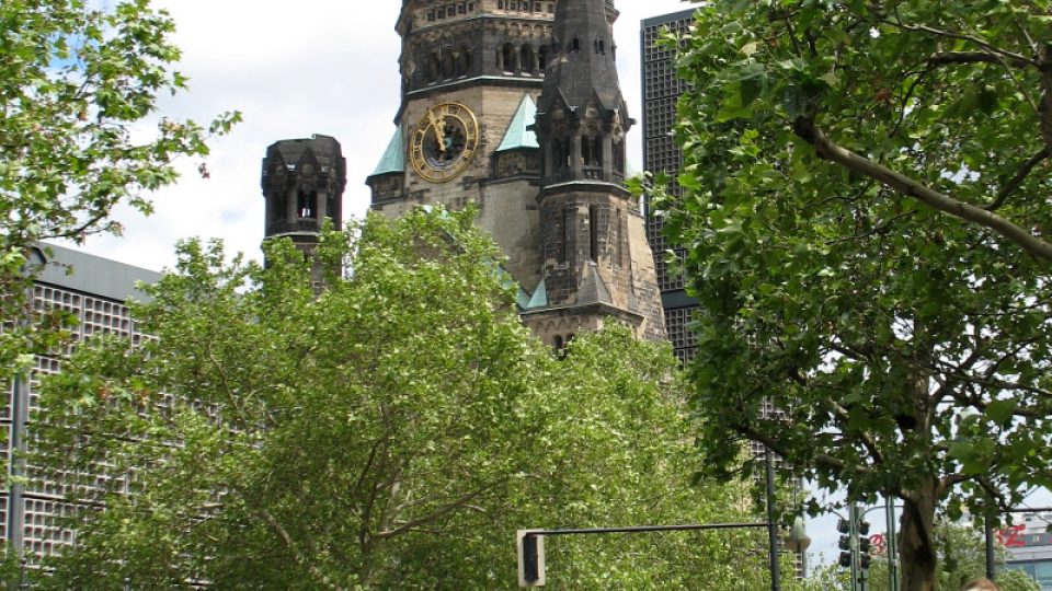 Kaiser Wilhelm Gedächtniskirche ještě před rekonstrukcí