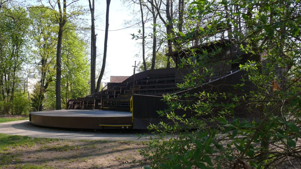 Otáčivé hlediště Týn nad Vltavou