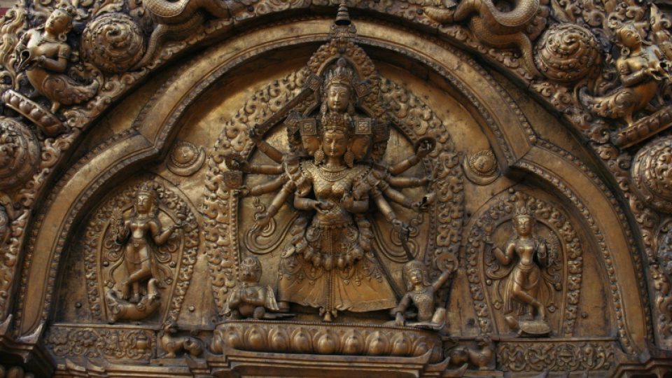 Bohyně Talédžu, Durbar, Bhaktapur