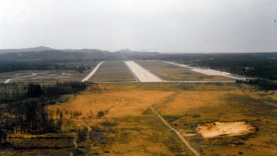 Letiště v Hradčanech u Mimoně