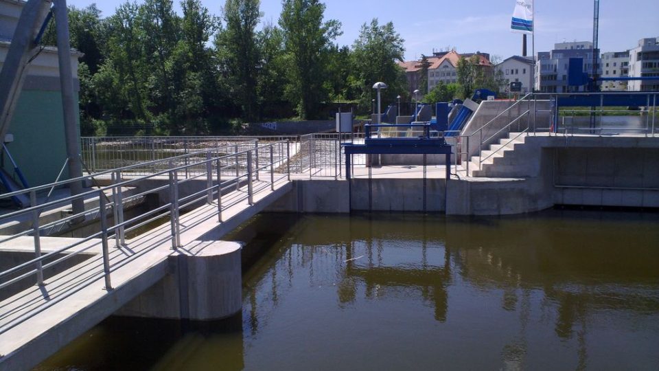 Nový rybí přechod a elektrárna s hydraulickým jezem v Berouně (8)
