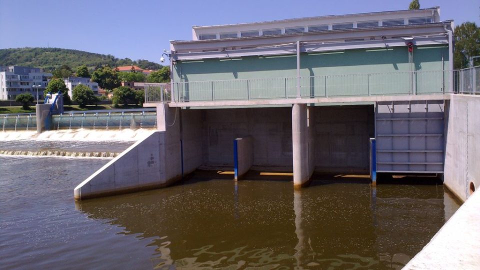 Nový rybí přechod a elektrárna s hydraulickým jezem v Berouně (6)