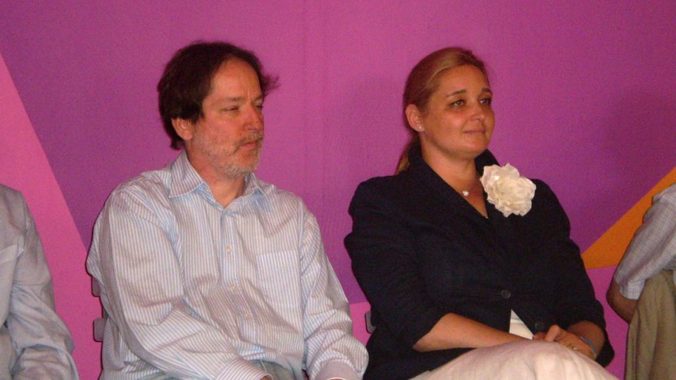 László Baán, šéf muzea, které výstavu Art on lake pořádá László Baán, šéf muzea, které výstavu Art on lake pořádá