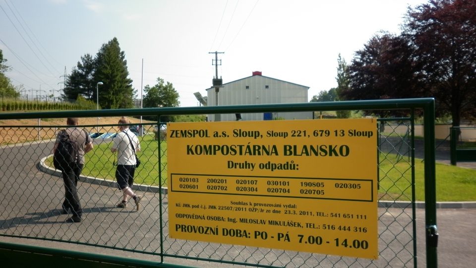 Kompostárna v Blansku