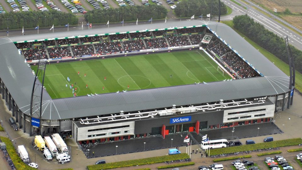 Fotbalový Herning Stadium, Dánsko