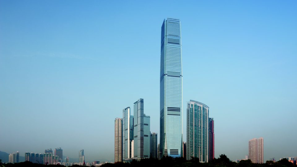Nejvyšší budova Hongkongu je také sídlem Mezinárodního komerčního centra známého pod zkratkou ICC 