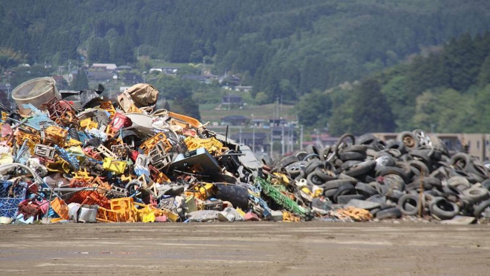 Ani po tragédii Japonci nezapomínají recyklovat