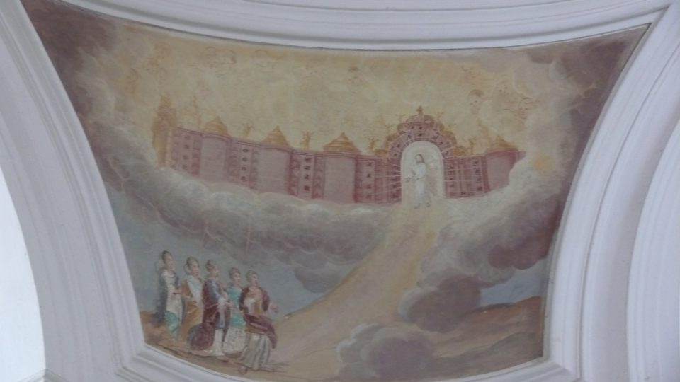 Malby v kostele svaté Markéty Radenín I
