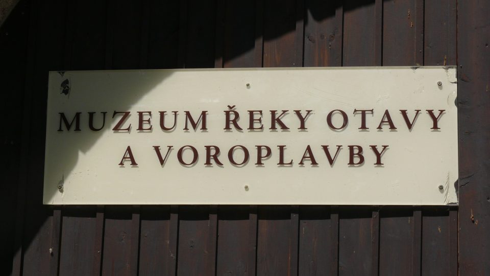 Muzeum řeky Otavy a voroplavby