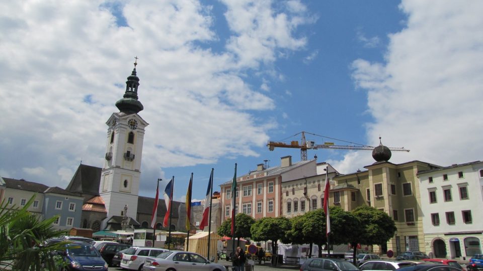 Malebné městečko Freistadt leží asi na půl cesty mezi Českými Budějovicemi a Lincem