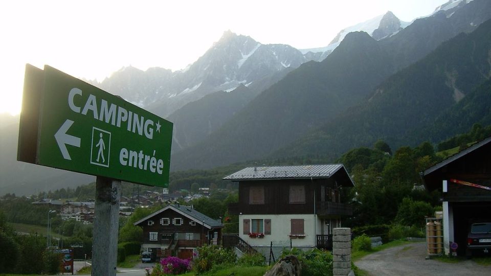 Kemp pod Mont Blancem existuje už od roku 1956