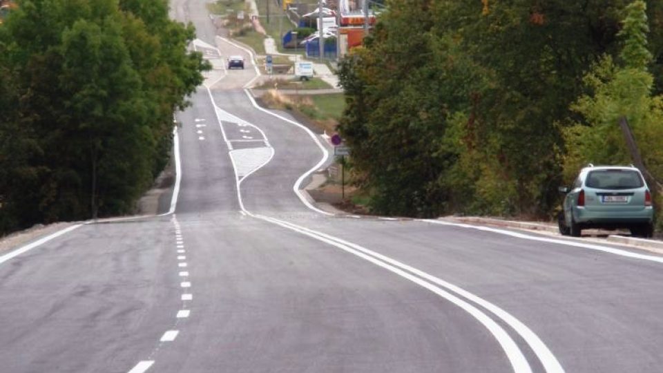 Rekonstruovaná silnice