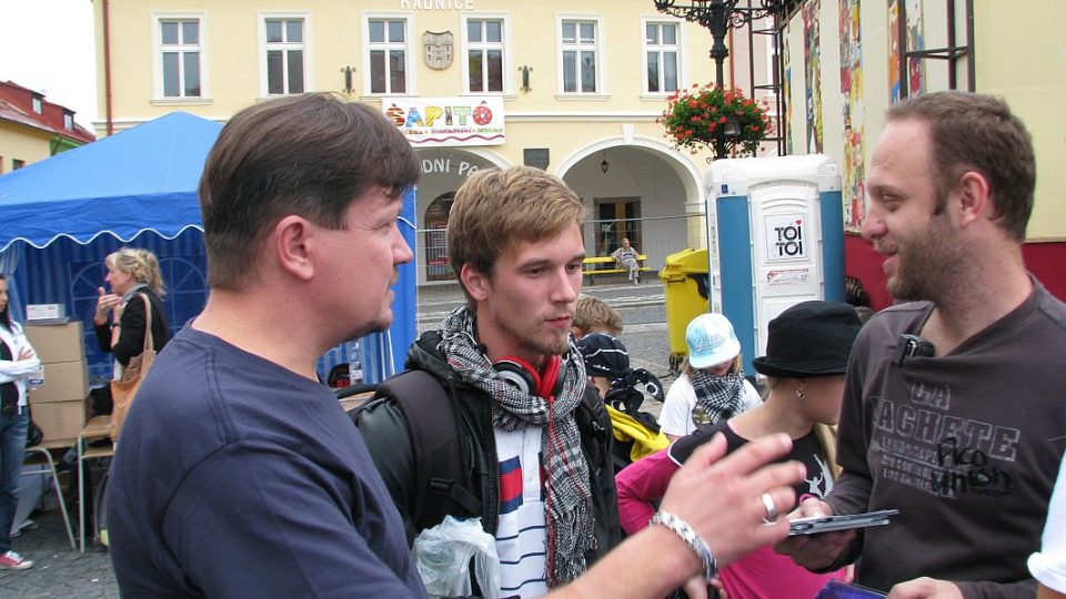 Český rozhlas Hradec Králové na festivalu Jičín - město pohádky 2011