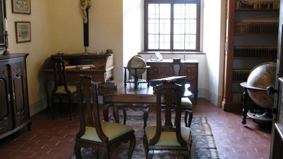 Jedna z místností klášterní expozice