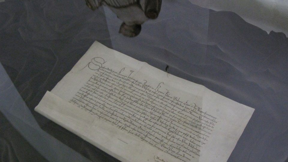 Originály falz Oldřicha II. z Rožmberka, vystavené do 30.09.