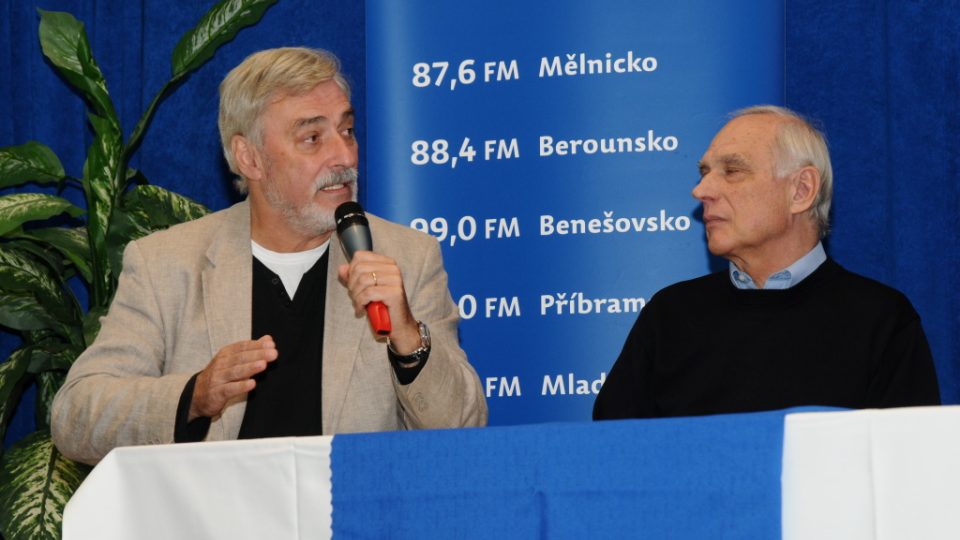 Tandem Jana Rosáka. Hosty jsou Ladislav Županič a Jana Chládková.